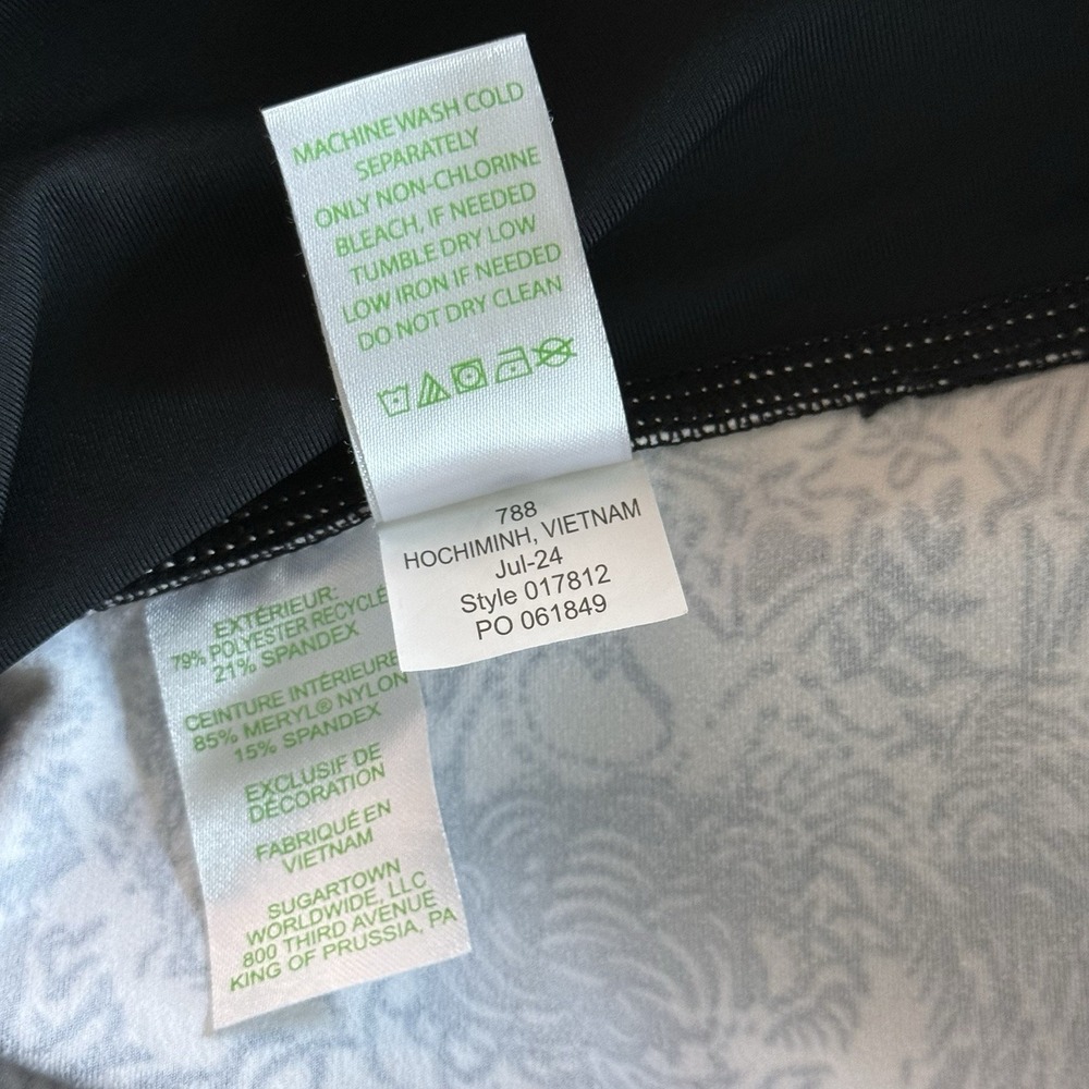 Lilly Pulitzer Luxletic Leggings Weekender Onyx Animal Size Small - Picture 5 of 8
